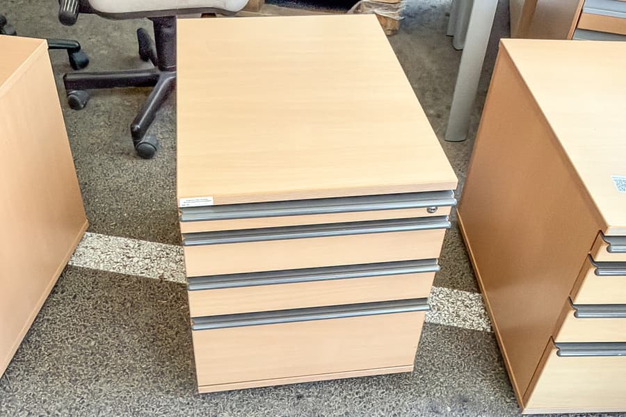 Rollcontainer, 4-ladig